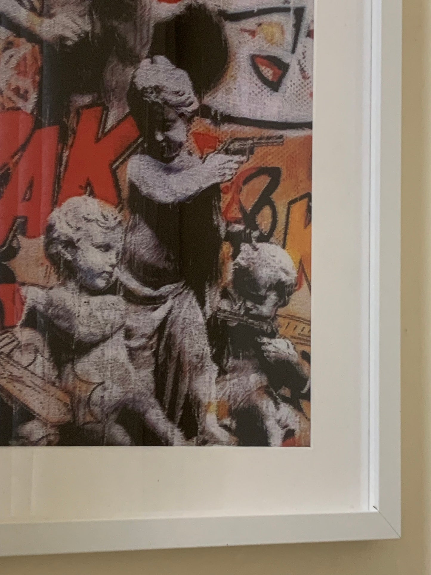 Quadro Putti/Graffiti