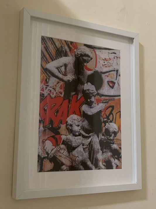 Quadro Putti/Graffiti